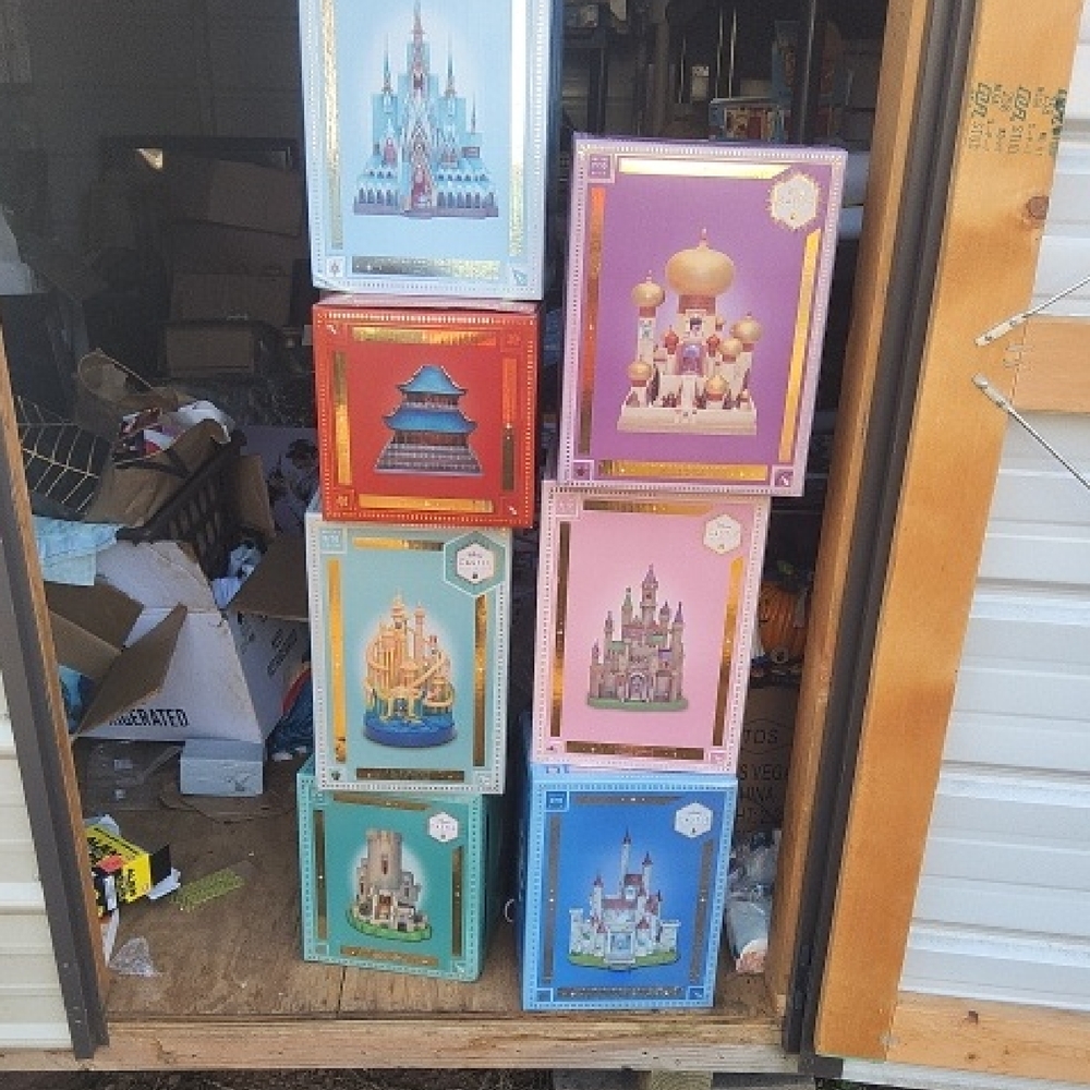 Disney Store Castle Collection Full Size, All New In Box Rare For Whole Set